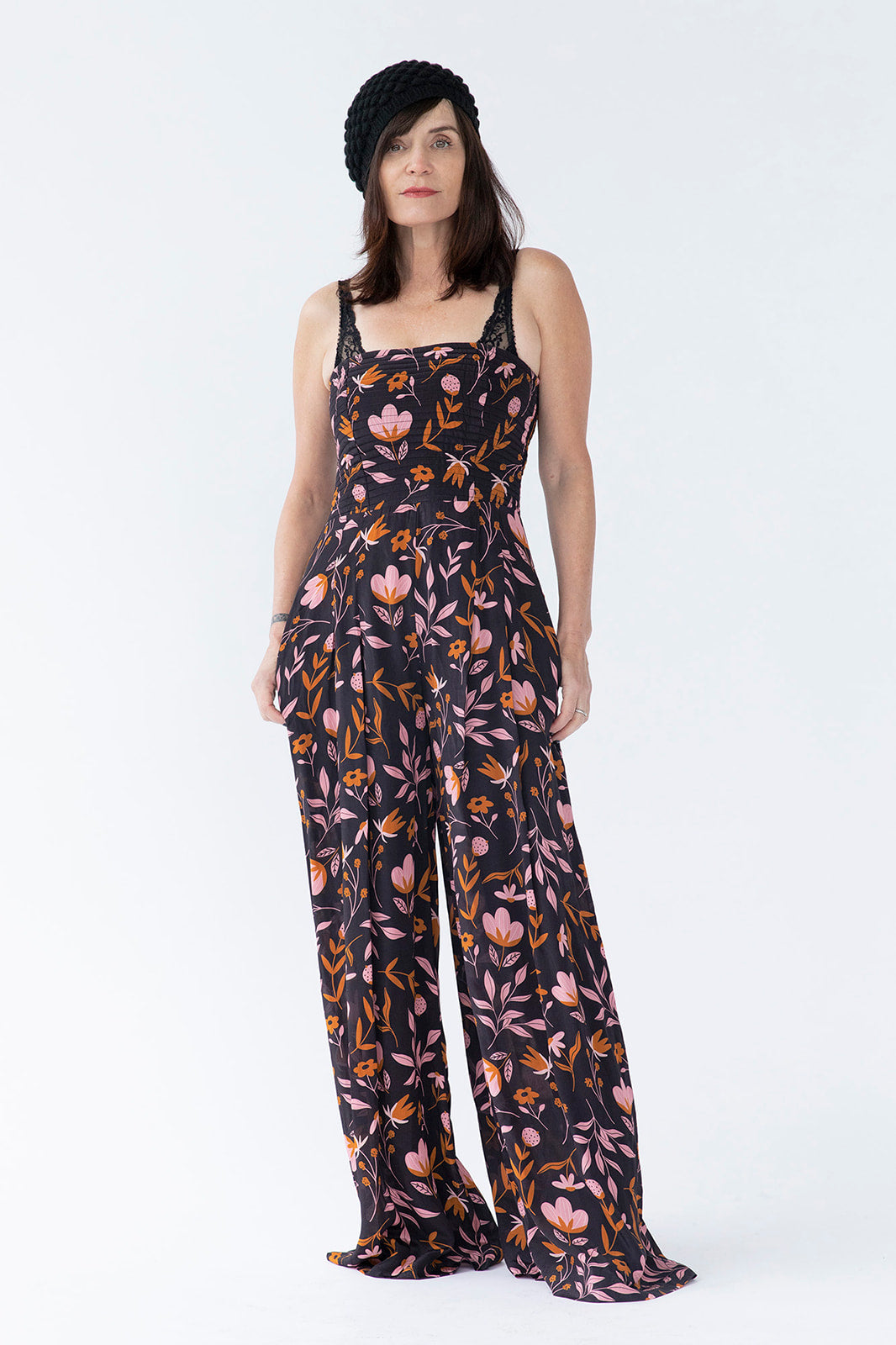 How to style a strapless jumpsuit