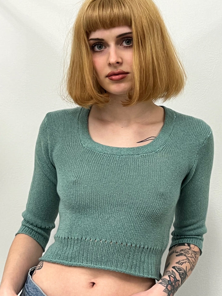 souchi Ella Crop Sweater