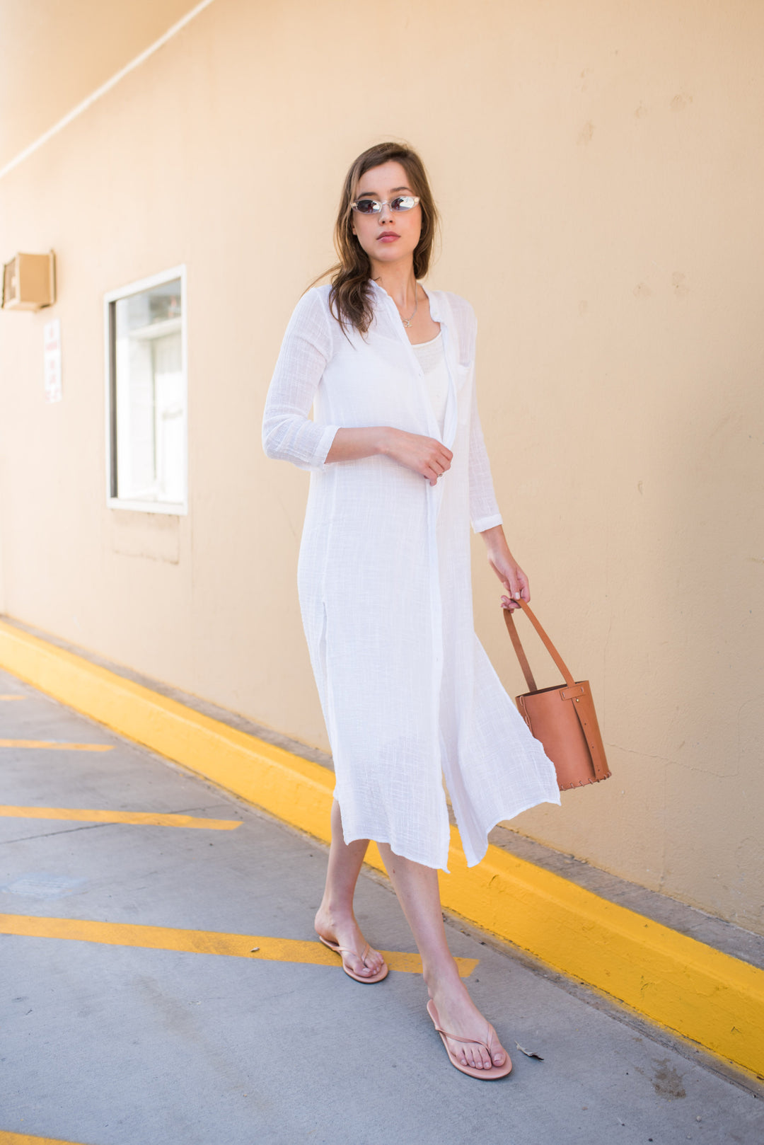 souchi knit dress.....summer white