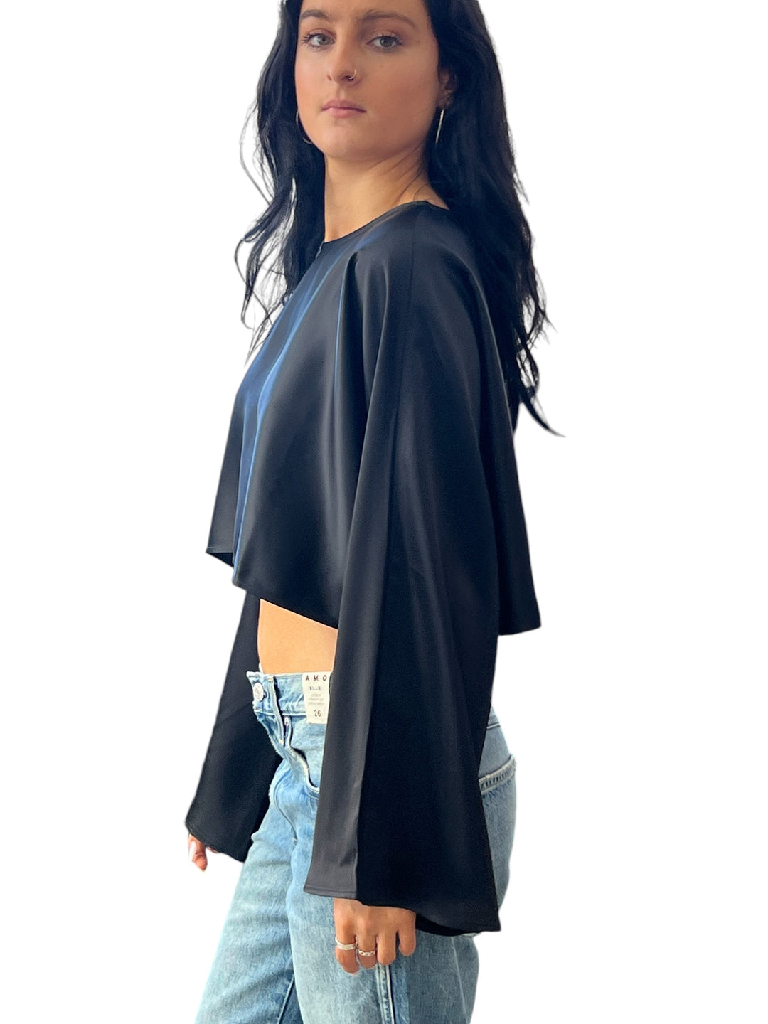 Nonchalant Label Elena Crop Blouse