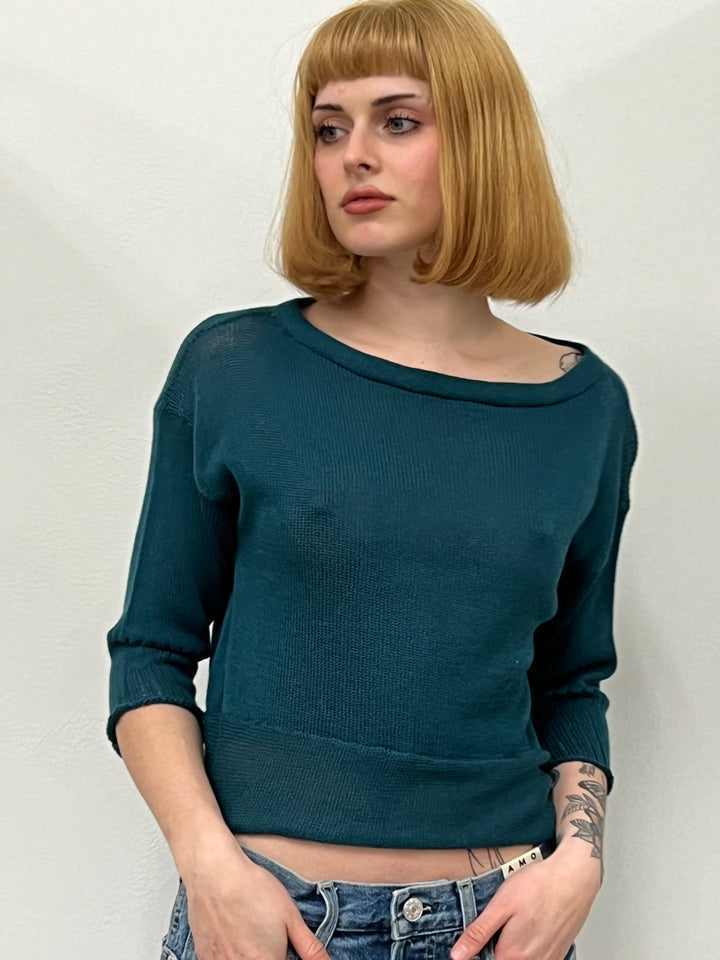 souchi Kylie Crop Sweater