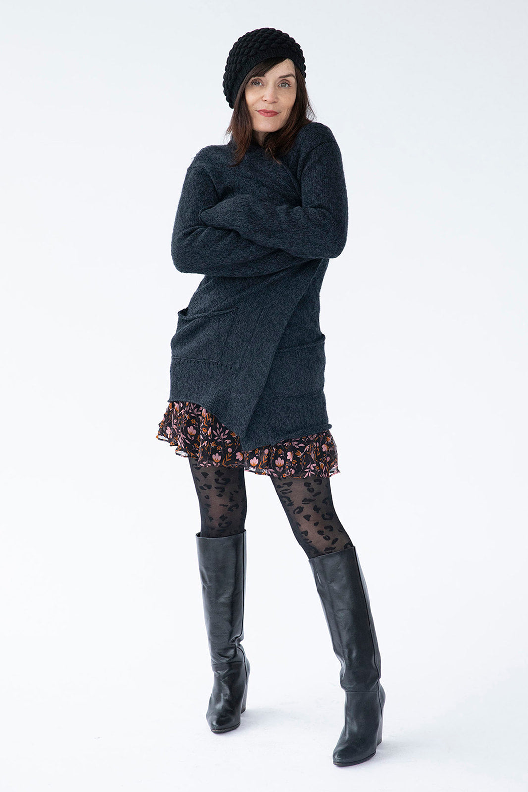 Souchi Long Lake Cashmere Cardigan