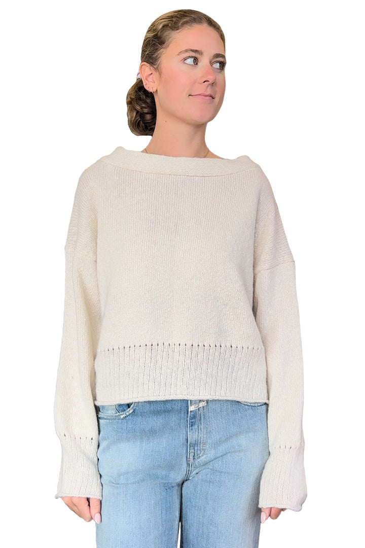 souchi Crop Betty Sweater