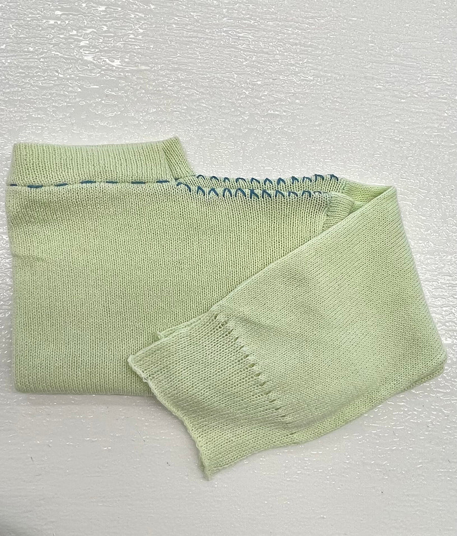 souchi Crop Sharon Stitch Sweater
